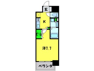 アーバネックス心斎橋の物件間取画像